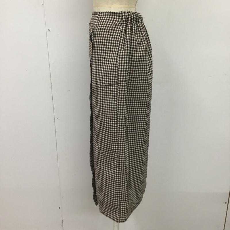 ビス ViS スカート ひざ丈スカート チェック マルチカラー / マルチカラー /  レディース USED 古着 中古 10081830