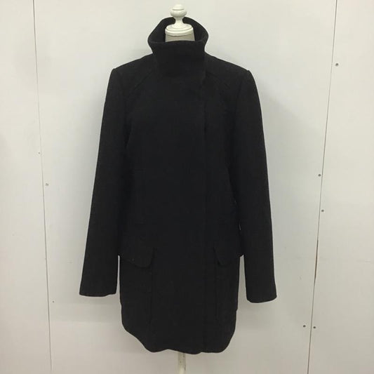 ザラ ZARA TRAFALUC コート コート一般 1255 207 800 スタンドカラー M 無地 黒 / ブラック /  レディース USED 古着 中古 10081864