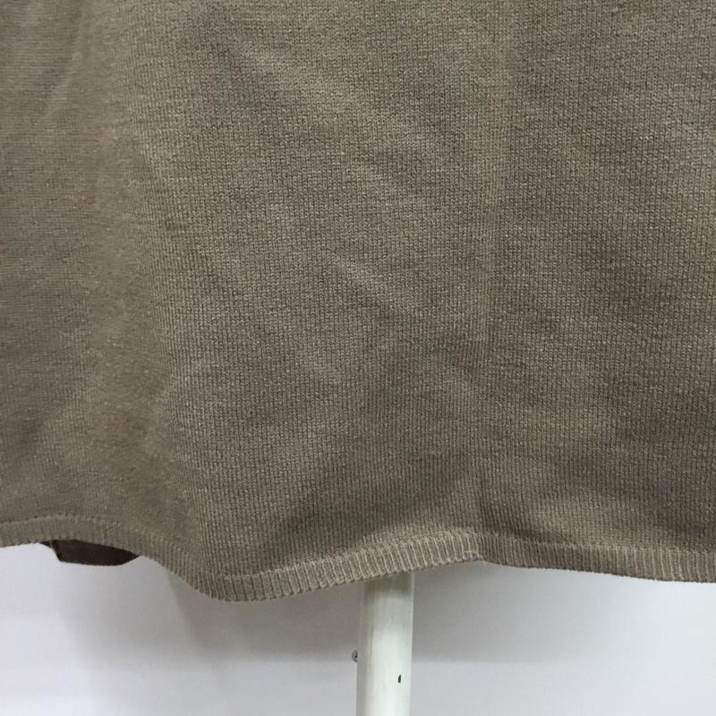 アズールバイマウジー AZUL BY MOUSSY ワンピース ロングスカート 250EAC73-509I SQUARE NECK KNIT ONEPIECE S 無地 ベージュ / ベージュ /  レディース USED 古着 中古 10081873