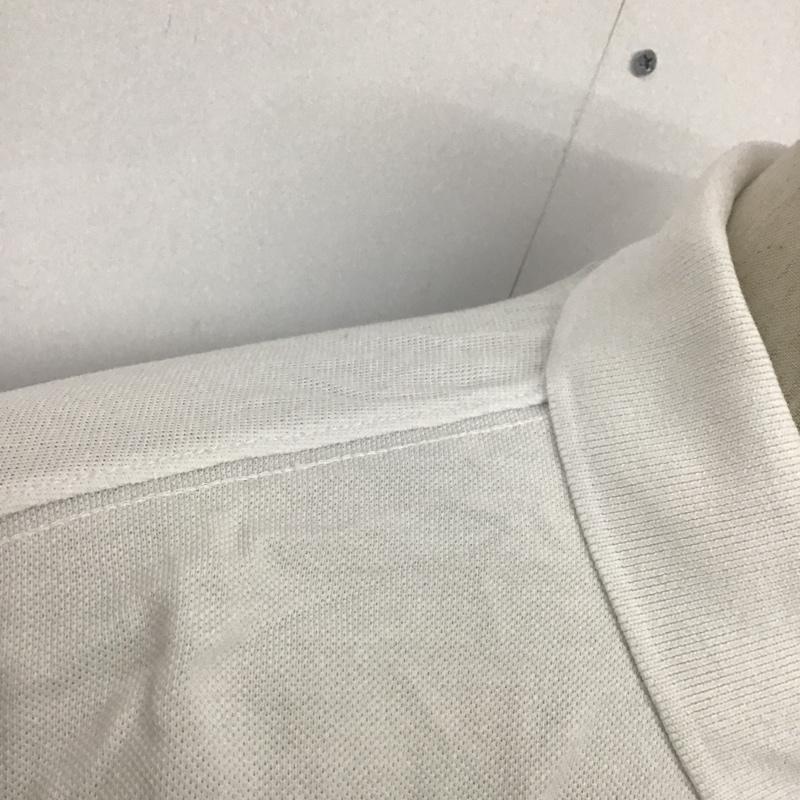 ジースターロゥ G-STAR RAW ポロシャツ 半袖 M 無地 白 / ホワイト /  メンズ USED 古着 中古 10081899