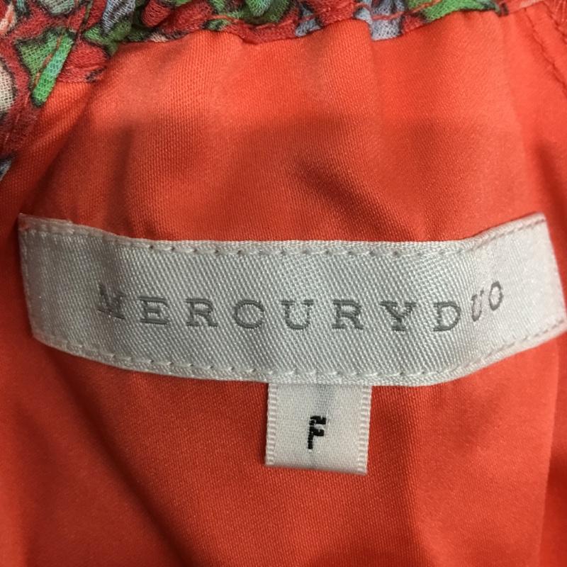 マーキュリーデュオ MERCURYDUO ワンピース ロングスカート 001720303901 楊柳シフォンMIXフラワーワンピ FREE 総柄 マルチカラー / マルチカラー /  レディース USED 古着 中古 10081952
