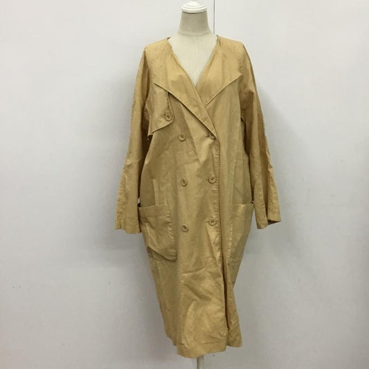 ダブルクローゼット w closet コート コート一般 FREE 無地 ベージュ / ベージュ /  レディース USED 古着 中古 10081960