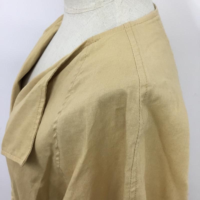 ダブルクローゼット w closet コート コート一般 FREE 無地 ベージュ / ベージュ /  レディース USED 古着 中古 10081960