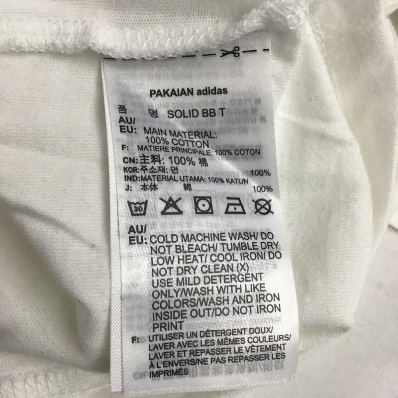アディダス adidas Tシャツ 半袖 CW2336 S プリント 白 / ホワイト /  メンズ USED 古着 中古 10081972