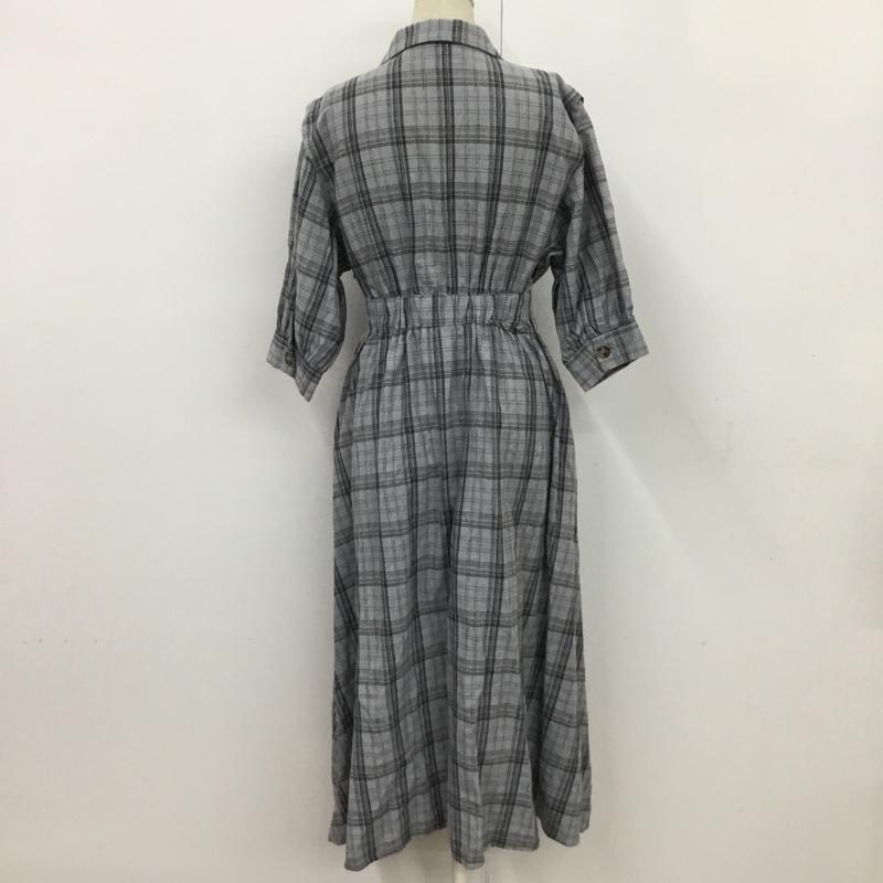アルシーヴ archives ワンピース ロングスカート FREE チェック マルチカラー / マルチカラー /  レディース USED 古着 中古 10082010