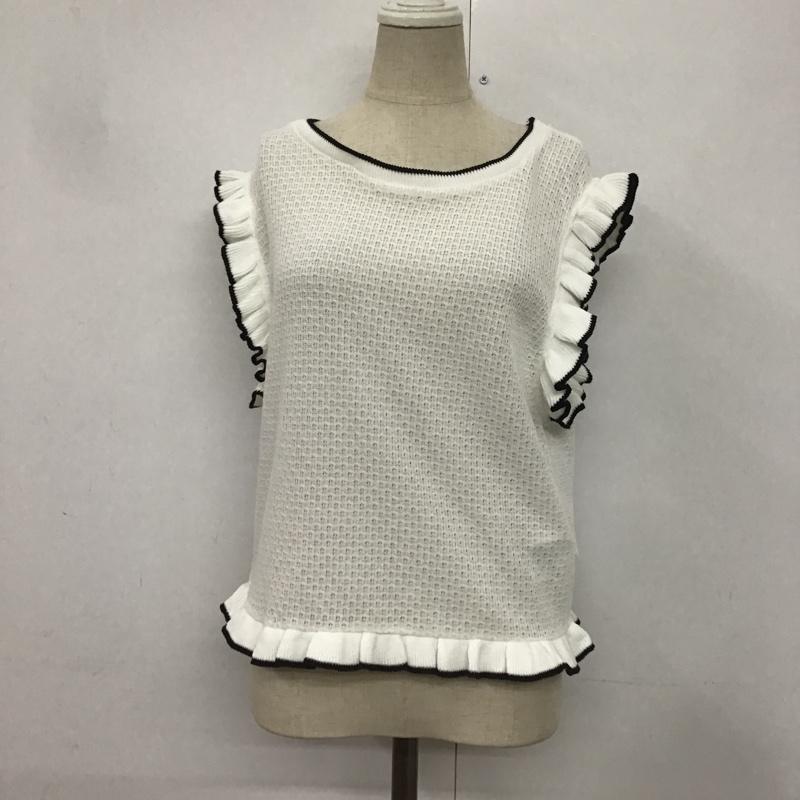 ザラ ZARA タンクトップ タンクトップ タグ付 XL 無地 白 / ホワイト /  レディース USED 古着 中古 10082045