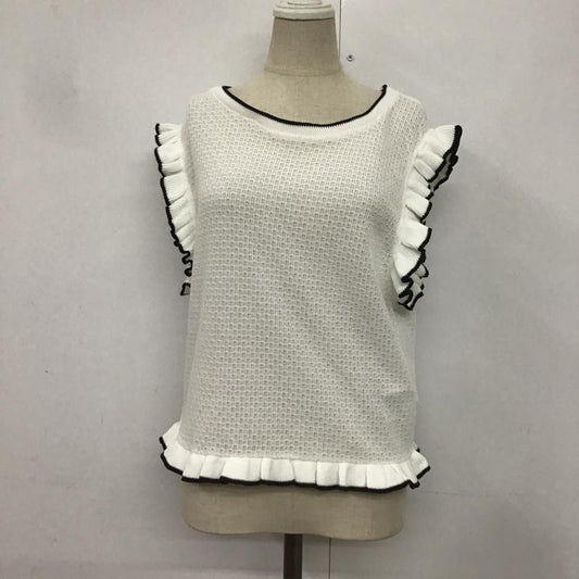 ザラ ZARA タンクトップ タンクトップ タグ付 XL 無地 白 / ホワイト /  レディース USED 古着 中古 10082045