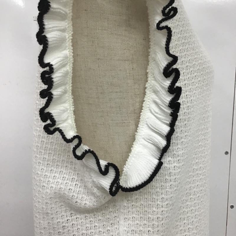 ザラ ZARA タンクトップ タンクトップ タグ付 XL 無地 白 / ホワイト /  レディース USED 古着 中古 10082045