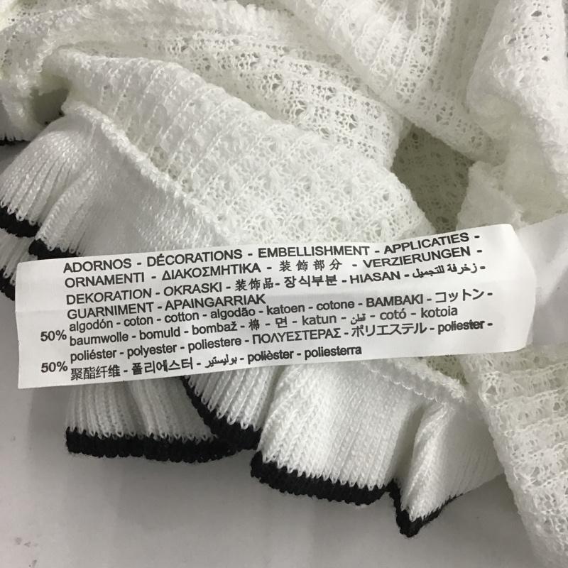 ザラ ZARA タンクトップ タンクトップ タグ付 XL 無地 白 / ホワイト /  レディース USED 古着 中古 10082045