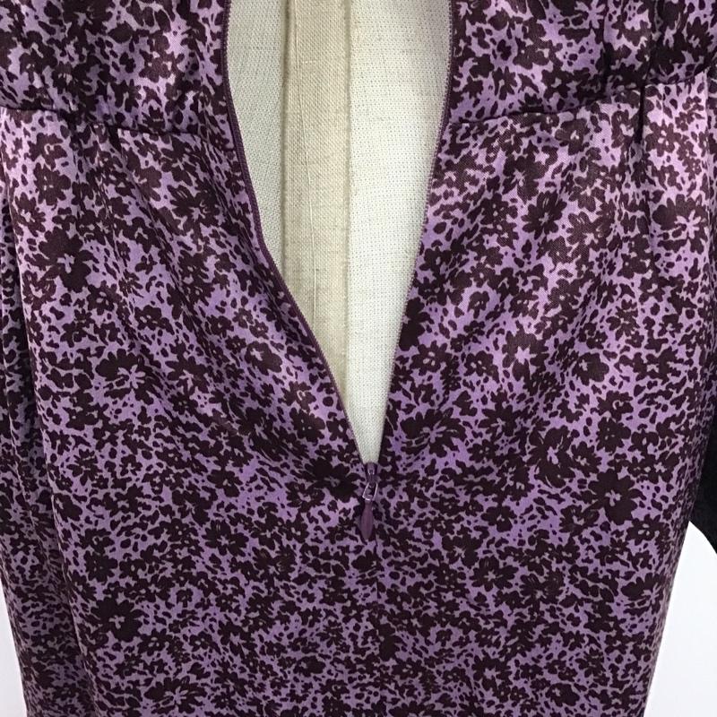クローゼットストーリーユナイテッドアローズ closet story UNITED ARROWS ワンピース ロングスカート 6926-162-0770 花柄 紫 / パープル /  レディース USED 古着 中古 10082139