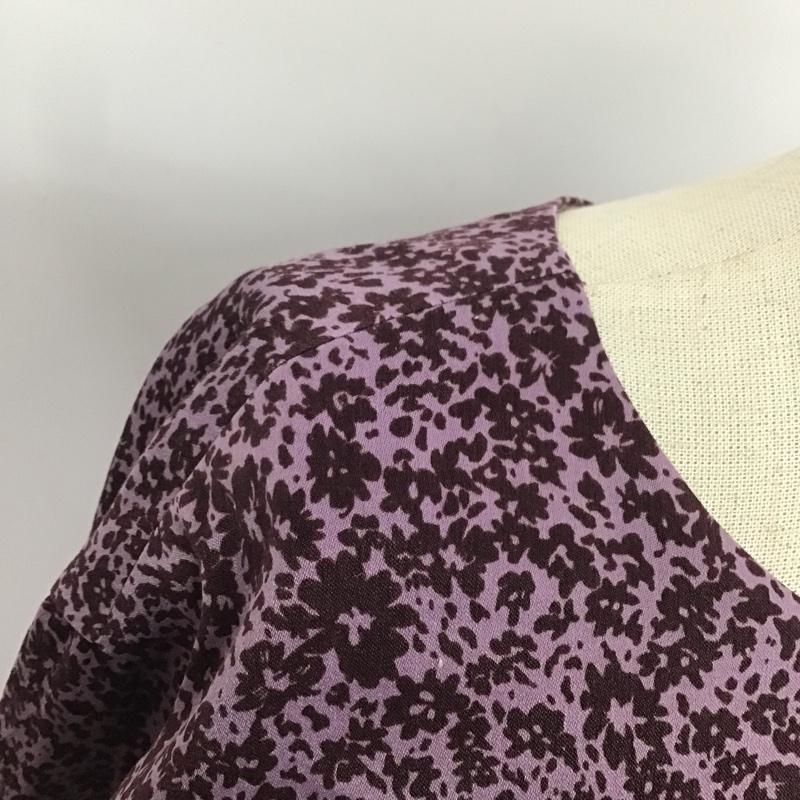 クローゼットストーリーユナイテッドアローズ closet story UNITED ARROWS ワンピース ロングスカート 6926-162-0770 花柄 紫 / パープル /  レディース USED 古着 中古 10082139