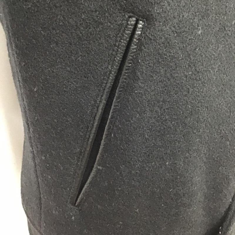 アデイインザライフ ユナイテッドアローズ A day in the life UNITED ARROWS ジャケット、上着 ジャンパー、ブルゾン 6225-699-0404 レザースリーブ S 無地 黒 / ブラック / X 白 / ホワイト / X 赤 / レッド /  メンズ USED 古着 中古 10082144