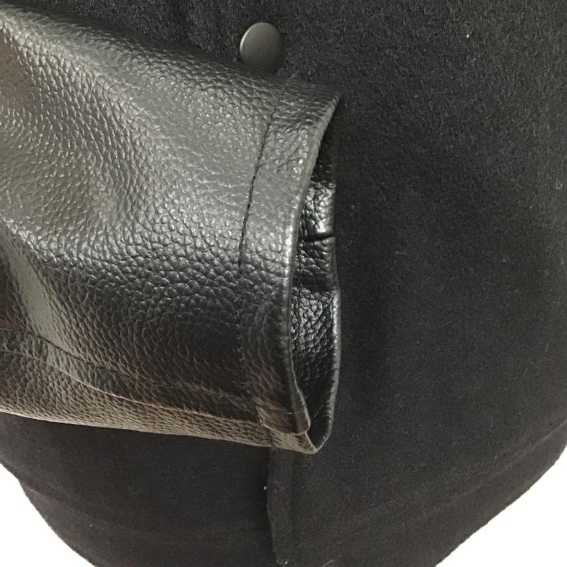 アデイインザライフ ユナイテッドアローズ A day in the life UNITED ARROWS ジャケット、上着 ジャンパー、ブルゾン 6225-699-0404 レザースリーブ S 無地 黒 / ブラック / X 白 / ホワイト / X 赤 / レッド /  メンズ USED 古着 中古 10082144
