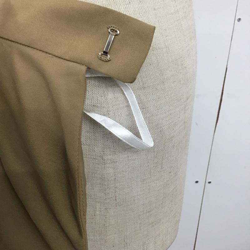 フリークスストア FREAK'S STORE スカート ロングスカート FOL19SS029 FREE 無地 X ストライプ ベージュ / ベージュ / X 青 / ブルー /  レディース USED 古着 中古 10082194