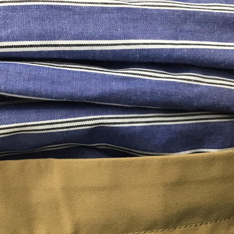 フリークスストア FREAK'S STORE スカート ロングスカート FOL19SS029 FREE 無地 X ストライプ ベージュ / ベージュ / X 青 / ブルー /  レディース USED 古着 中古 10082194