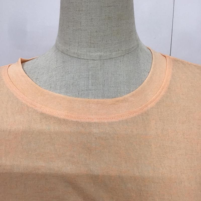 アプレジュールミニョン apres jour mignon カットソー 長袖 MAJ027003B 2WAYスリーブ FREE 無地 橙 / オレンジ /  レディース USED 古着 中古 10082196