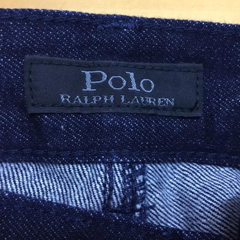 ポロラルフローレン POLO RALPH LAUREN パンツ デニム、ジーンズ ワイドパンツ キッズ 150cm 無地 インディゴ / インディゴ /  ガールズ USED 古着 中古 10082390