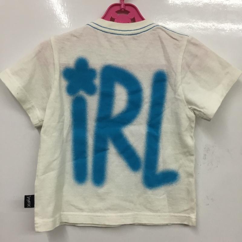 エックスガール X-girl Tシャツ 半袖 1411101 ベビー キッズ 3T ロゴ、文字 白 / ホワイト / X 水色 / ライトブルー /  ガールズ USED 古着 中古 10082407