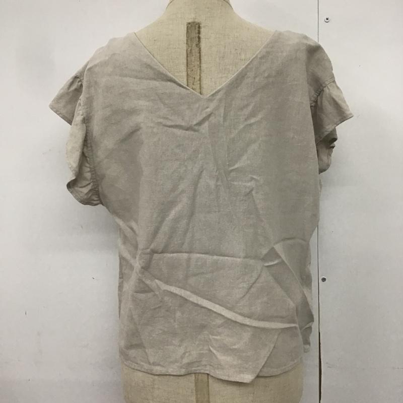 ローリーズファーム LOWRYS FARM カットソー 半袖 LF619040AD フレンチスリーブ 2WAY FREE 無地 灰 / グレー /  レディース USED 古着 中古 10082413
