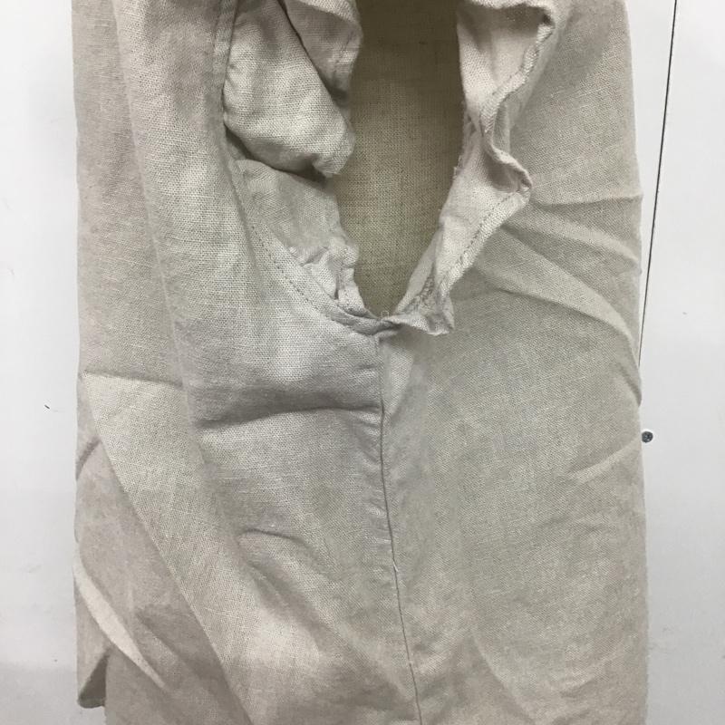 ローリーズファーム LOWRYS FARM カットソー 半袖 LF619040AD フレンチスリーブ 2WAY FREE 無地 灰 / グレー /  レディース USED 古着 中古 10082413