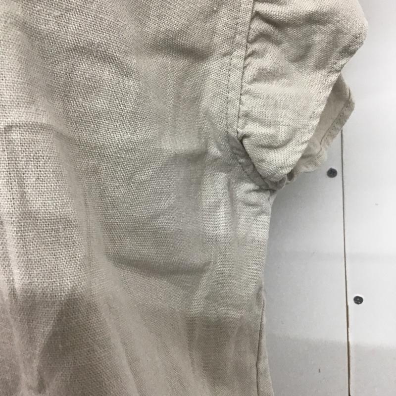 ローリーズファーム LOWRYS FARM カットソー 半袖 LF619040AD フレンチスリーブ 2WAY FREE 無地 灰 / グレー /  レディース USED 古着 中古 10082413