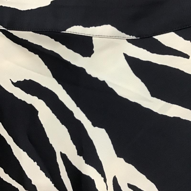 ヘンネスアンドモーリッツ H&M スカート ひざ丈スカート ゼブラ柄 黒 / ブラック / X ベージュ / ベージュ /  レディース USED 古着 中古 10082420