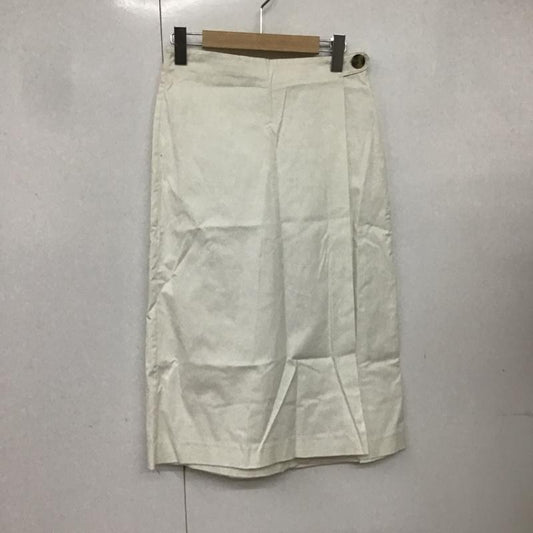 ザラ ZARA ボトムス ボトムス 7385 068 250 ワイドパンツ スカート風 S 無地 白 / ホワイト /  レディース USED 古着 中古 10082443