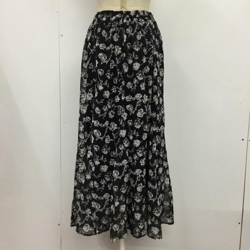 ジーナシス JEANASIS スカート ロングスカート FREE 総柄 マルチカラー / マルチカラー /  レディース USED 古着 中古 10082461