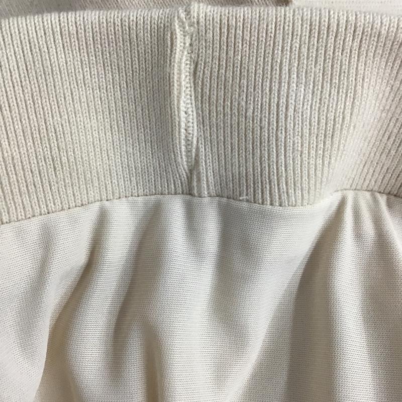 ミラオーウェン Mila Owen スカート ロングスカート 09WN0191047 ニット巻スカート 0 無地 アイボリー / アイボリー /  レディース USED 古着 中古 10082486