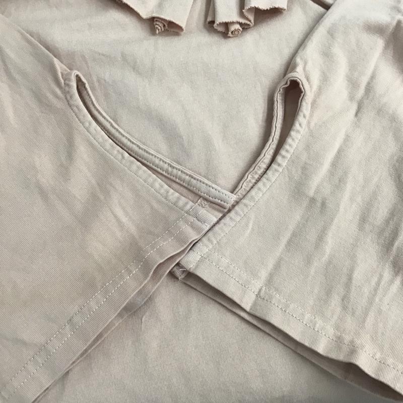 カスタネ Kastane カットソー 長袖 K215004B-21 FREE 無地 桃 / ピンク /  レディース USED 古着 中古 10082535