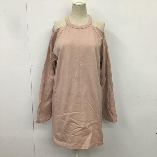 スライ SLY ワンピース ミニスカート 030ASM83-0040OPEN SHOULDER CUT ワンピース 2 無地 桃 / ピンク /  レディース USED 古着 中古 10082560