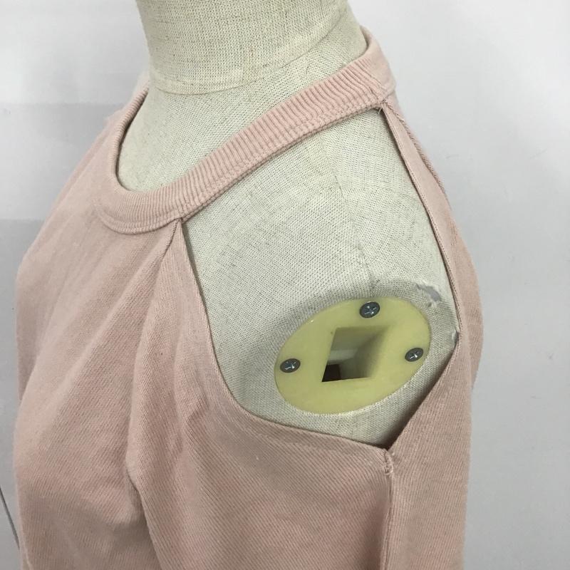 スライ SLY ワンピース ミニスカート 030ASM83-0040OPEN SHOULDER CUT ワンピース 2 無地 桃 / ピンク /  レディース USED 古着 中古 10082560