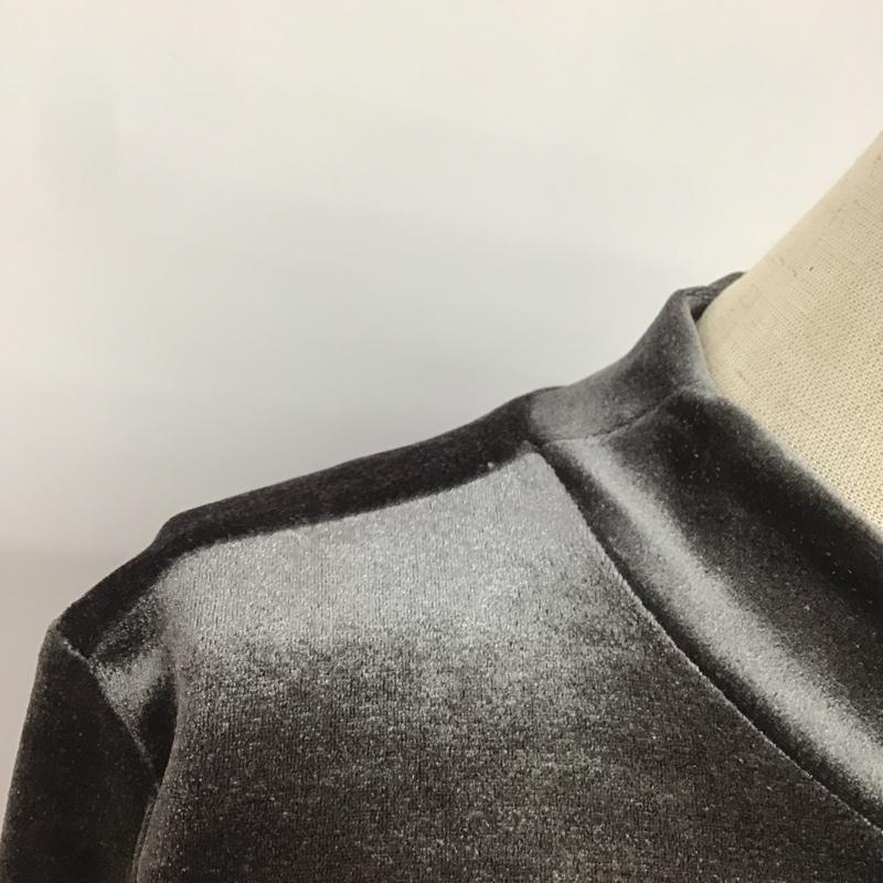 ザラ ZARA カットソー 長袖 XS 無地 チャコールグレー / チャコールグレー /  レディース USED 古着 中古 10082643