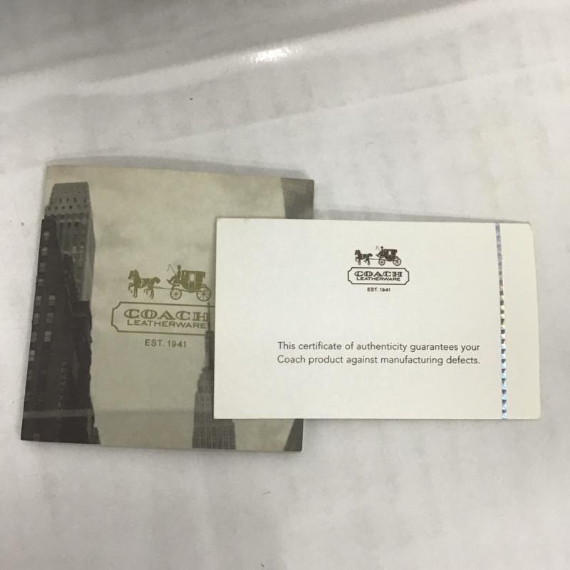 コーチ COACH ハンドバッグ ハンドバッグ 14210 クラッチ 無地 黒 / ブラック / X 銀 / シルバー /  レディース USED 古着 中古 10082710