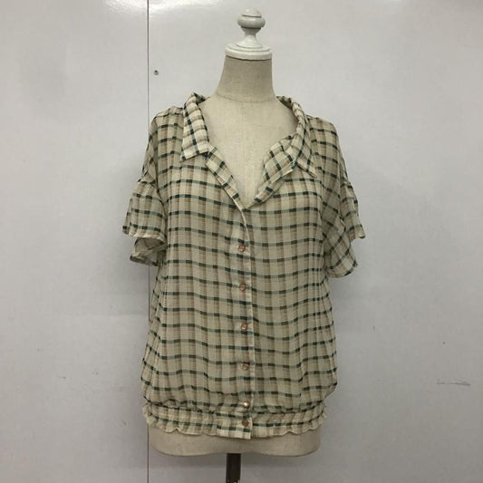 ヘザー Heather シャツ、ブラウス 半袖 HE061227SB FREE チェック マルチカラー / マルチカラー /  レディース USED 古着 中古 10082725