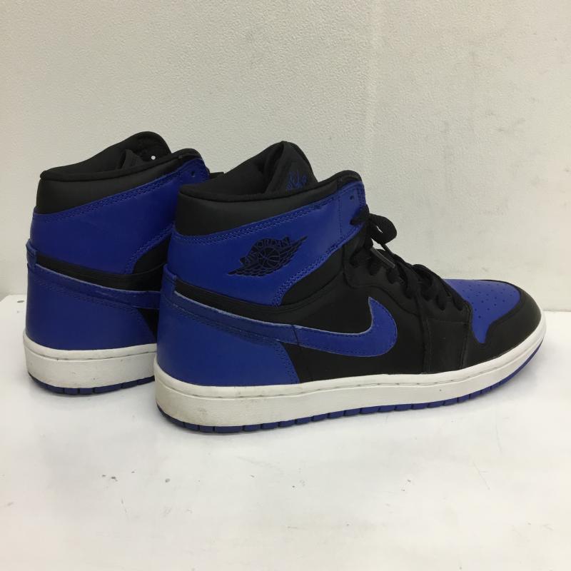 ナイキ NIKE スニーカー スニーカー AIR JORDAN 1 RETRO ROYAL 136066-041 2001年製 27000足限定 28.0cm ロゴ、文字 黒 / ブラック / X 青 / ブルー /  メンズ USED 古着 中古 10082763