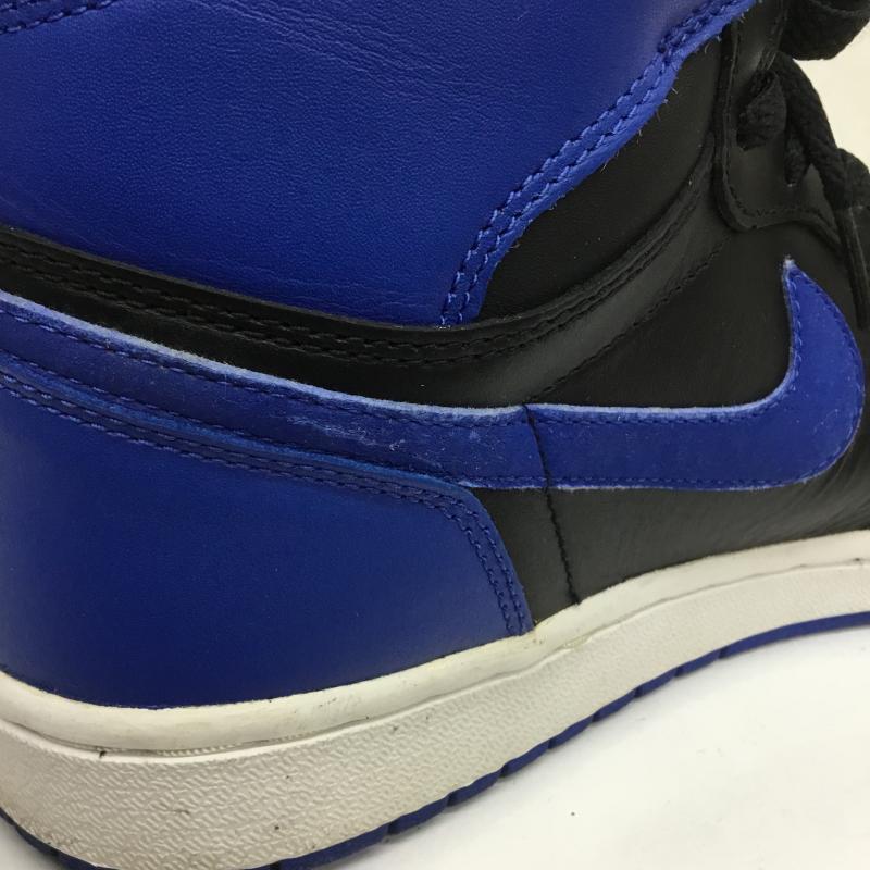 ナイキ NIKE スニーカー スニーカー AIR JORDAN 1 RETRO ROYAL 136066-041 2001年製 27000足限定 28.0cm ロゴ、文字 黒 / ブラック / X 青 / ブルー /  メンズ USED 古着 中古 10082763