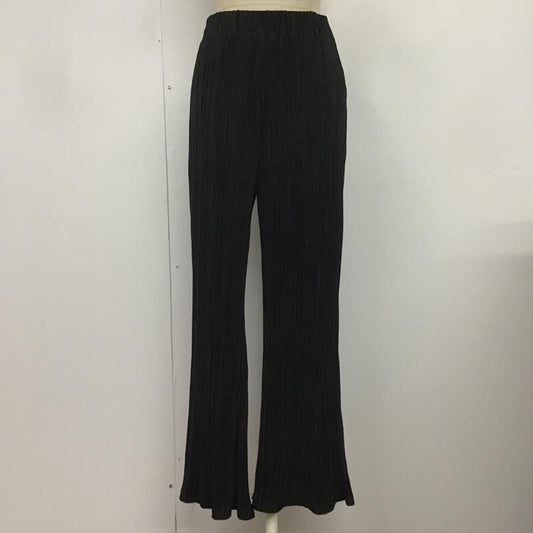 ダブルクローゼット w closet ボトムス ボトムス 81206003 M 無地 黒 / ブラック /  レディース USED 古着 中古 10082799