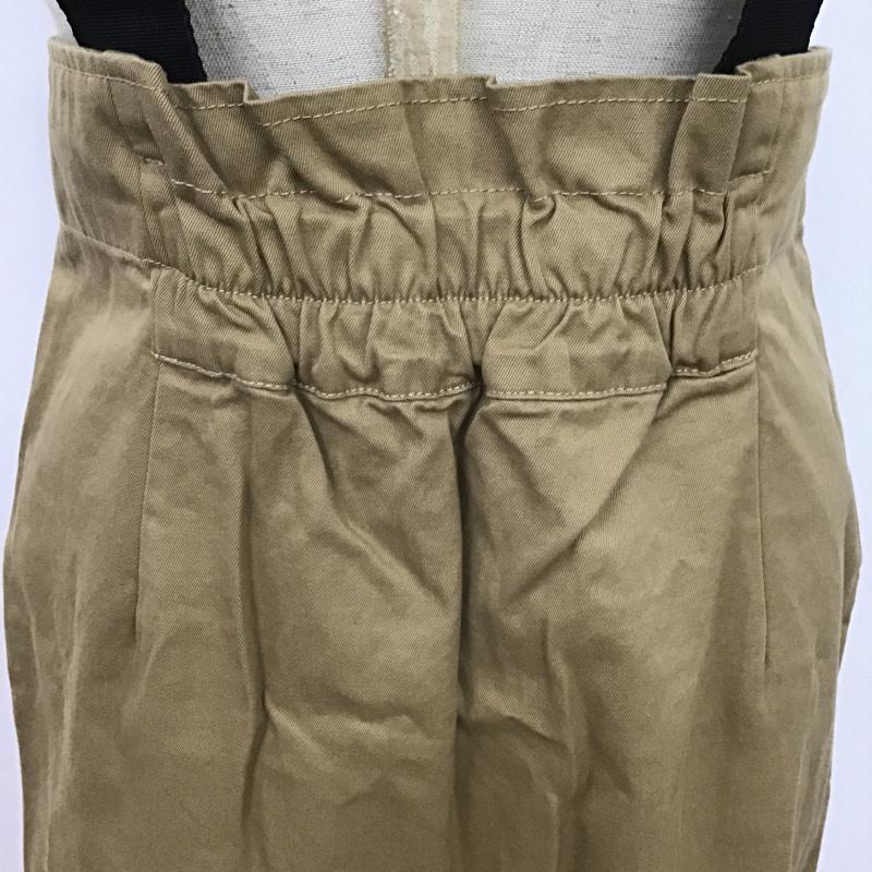 アリシアページボーイ alicia PAGEBOY スカート ひざ丈スカート M 無地 茶 / ブラウン /  レディース USED 古着 中古 10082802
