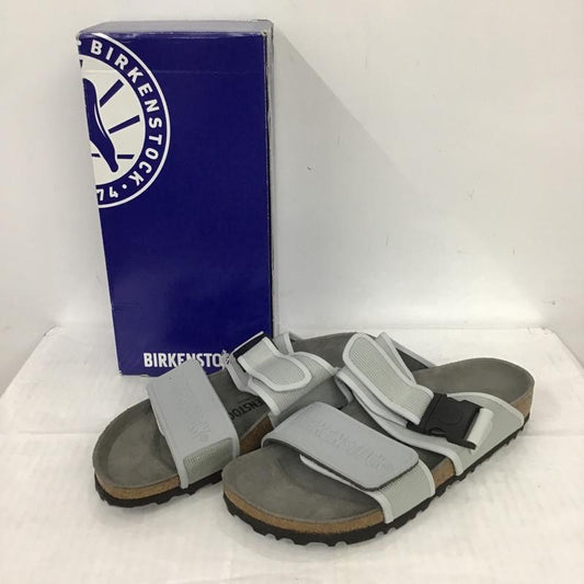 ビルケンシュトック BIRKENSTOCK サンダル サンダル 1009276 Rotterdam ロッテルダム 27cm 箱有 27.0cm ロゴ、文字 灰 / グレー /  メンズ USED 古着 中古 10082948