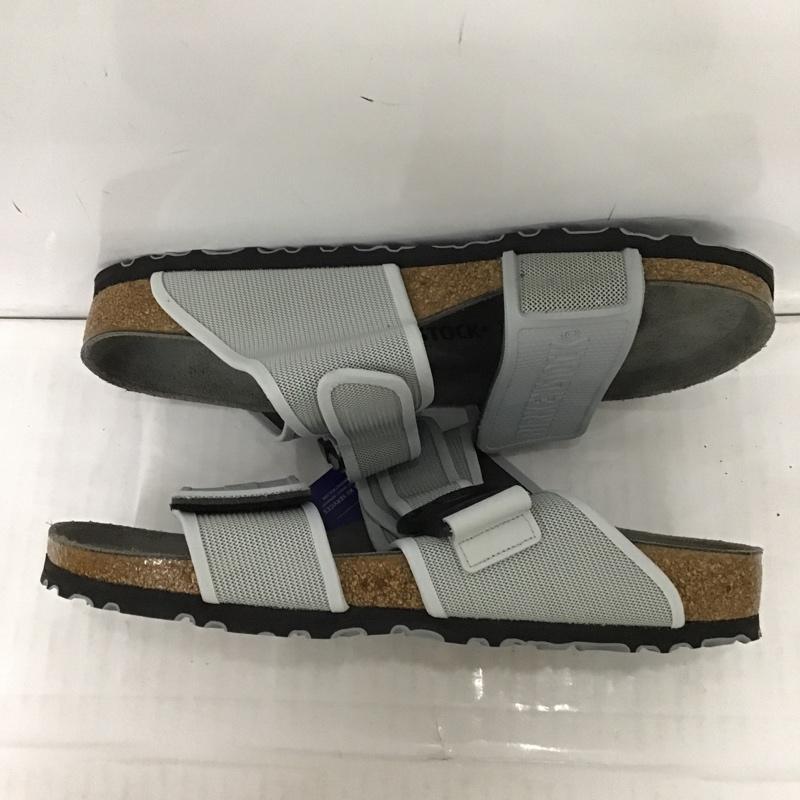 ビルケンシュトック BIRKENSTOCK サンダル サンダル 1009276 Rotterdam ロッテルダム 27cm 箱有 27.0cm ロゴ、文字 灰 / グレー /  メンズ USED 古着 中古 10082948