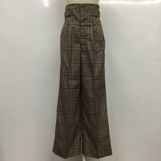 アナザーエディション Anather Edition ボトムス ボトムス M チェック マルチカラー / マルチカラー /  レディース USED 古着 中古 10082966