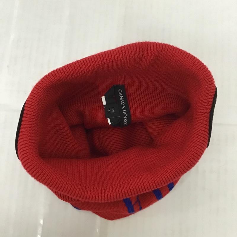 アベイシングエイプ A BATHING APE 帽子 ニット帽 CANADA GOOSE CONCEPTS ロゴ、文字 赤 / レッド /  メンズ USED 古着 中古 10082980