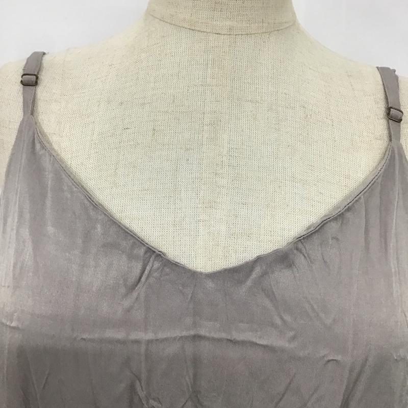 アルシーヴ archives ワンピース ひざ丈スカート M 無地 マルチカラー / マルチカラー /  レディース USED 古着 中古 10083063