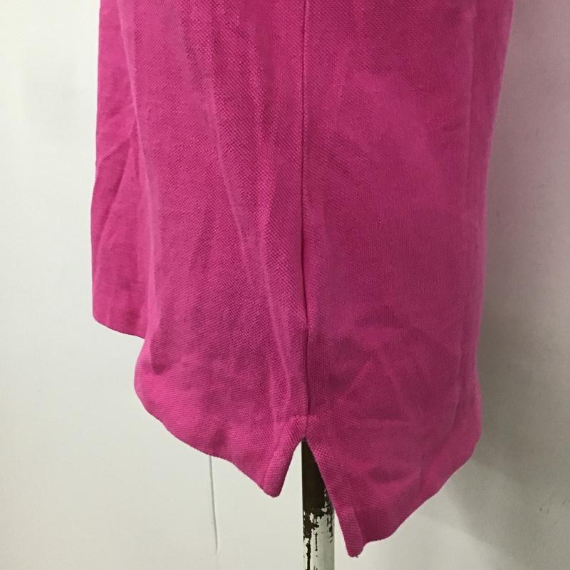 ラルフローレン RALPHLAUREN ポロシャツ 半袖 S 無地 桃 / ピンク /  レディース USED 古着 中古 10083071