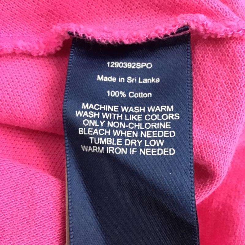 ラルフローレン RALPHLAUREN ポロシャツ 半袖 S 無地 桃 / ピンク /  レディース USED 古着 中古 10083071