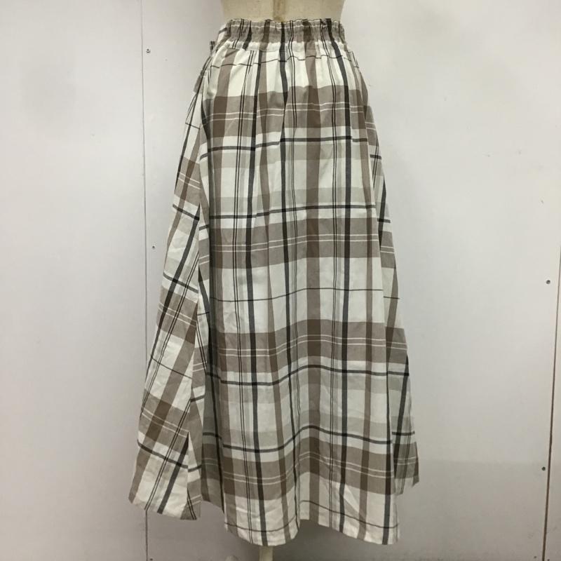 アズールバイマウジー AZUL BY MOUSSY スカート ロングスカート タグ付 S チェック マルチカラー / マルチカラー /  レディース USED 古着 中古 10083095