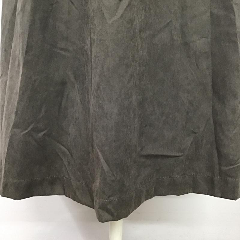 エヌ n. ワンピース ロングスカート 166-9240968 M 無地 茶 / ブラウン /  レディース USED 古着 中古 10083103