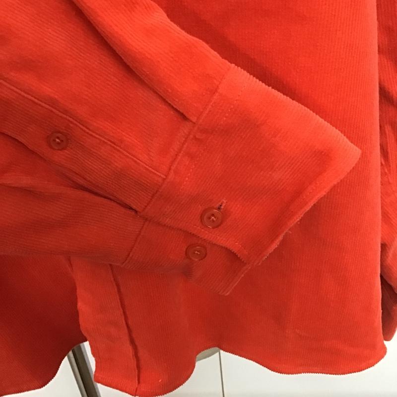古着 USED シャツ、ブラウス 長袖 無地 赤 / レッド /  メンズ USED 古着 中古 10083123