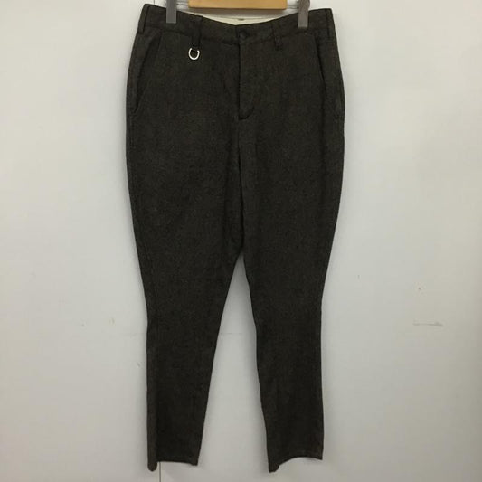 ハレ HARE パンツ スラックス S 無地 茶 / ブラウン /  メンズ USED 古着 中古 10083144